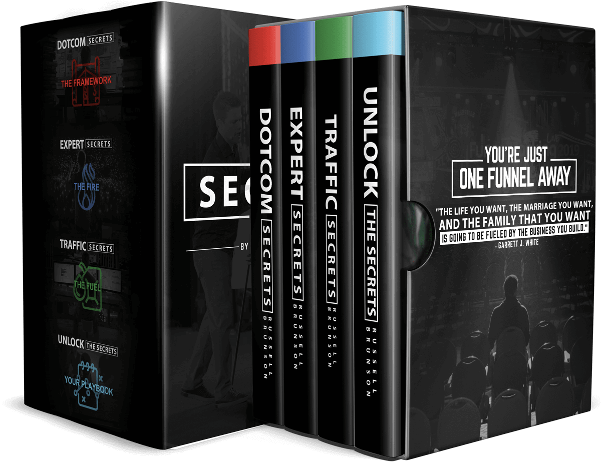 Secrets Trilogy hardcover box set. 